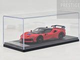 LookSmart 2024 Ferrari SF90 XX Stradale Matte Red w Blue Trims 1:43 Scale - New