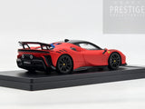 LookSmart 2024 Ferrari SF90 XX Stradale Matte Red w Blue Trims 1:43 Scale - New