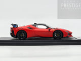 LookSmart 2024 Ferrari SF90 XX Stradale Matte Red w Blue Trims 1:43 Scale - New