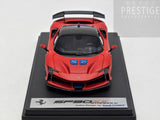 LookSmart 2024 Ferrari SF90 XX Stradale Matte Red w Blue Trims 1:43 Scale - New