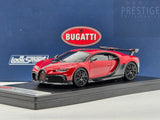 LookSmart 2020 Bugatti Chiron Pur Sport Italian Red LS520C 1:43 Scale - New