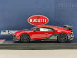 LookSmart 2020 Bugatti Chiron Pur Sport Italian Red LS520C 1:43 Scale - New