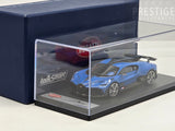 LookSmart 2018 Bugatti Divo French Racing Blue LS597D 1:43 Scale - New