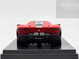 LookSmart 2022 Ferrari Daytona SP3 Closed Top Scuderia Red 1:43 Scale - New