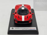 LookSmart 2022 Ferrari Daytona SP3 Closed Top Scuderia Red 1:43 Scale - New