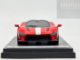 LookSmart 2022 Ferrari Daytona SP3 Closed Top Scuderia Red 1:43 Scale - New