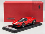 LookSmart 2022 Ferrari Daytona SP3 Closed Top Scuderia Red 1:43 Scale - New