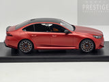 GT Spirit 2025 BMW M5 (G90) Pebble Beach Frozen Orange Metallic GT966 1:18 - New