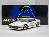 AUTOart 1982 Lotus Esprit Turbo S3 White w Red Livery 70062 1:18 - READ