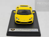 LookSmart Lamborghini Huracan LP610-4 Close Rear Bonnet Giallo Aton Yellow 1:43