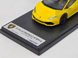 LookSmart Lamborghini Huracan LP610-4 Close Rear Bonnet Giallo Aton Yellow 1:43