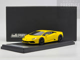LookSmart Lamborghini Huracan LP610-4 Close Rear Bonnet Giallo Aton Yellow 1:43