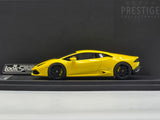 LookSmart Lamborghini Huracan LP610-4 Close Rear Bonnet Giallo Aton Yellow 1:43