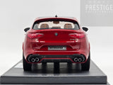 BBR 2016 Alfa Romeo Stelvio Quadrifoglio Q4 Rosso Competizione Red 1:18 - Ex-display