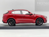 BBR 2016 Alfa Romeo Stelvio Quadrifoglio Q4 Rosso Competizione Red 1:18 - Ex-display