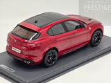BBR 2016 Alfa Romeo Stelvio Quadrifoglio Q4 Rosso Competizione Red 1:18 - Ex-display