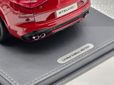 BBR 2016 Alfa Romeo Stelvio Quadrifoglio Q4 Rosso Competizione Red 1:18 - Ex-display