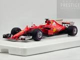 BBR 2017 Ferrari SF70H Winner Australia F1 Grand Prix Sebastian Vettel #5 1:18 - NOS