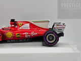 BBR 2017 Ferrari SF70H Winner Australia F1 Grand Prix Sebastian Vettel #5 1:18 - NOS