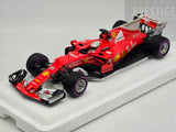 BBR 2017 Ferrari SF70H Winner Australia F1 Grand Prix Sebastian Vettel #5 1:18 - NOS