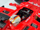 BBR 2017 Ferrari SF70H Winner Australia F1 Grand Prix Sebastian Vettel #5 1:18 - NOS