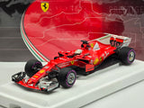 BBR 2017 Ferrari SF70H Winner Australia F1 Grand Prix Sebastian Vettel #5 1:18 - NOS