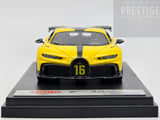 LookSmart 2020 Bugatti Chiron Pur Sport Molsheim Yellow/Carbon LS520D 1:43 - New