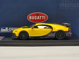 LookSmart 2020 Bugatti Chiron Pur Sport Molsheim Yellow/Carbon LS520D 1:43 - New