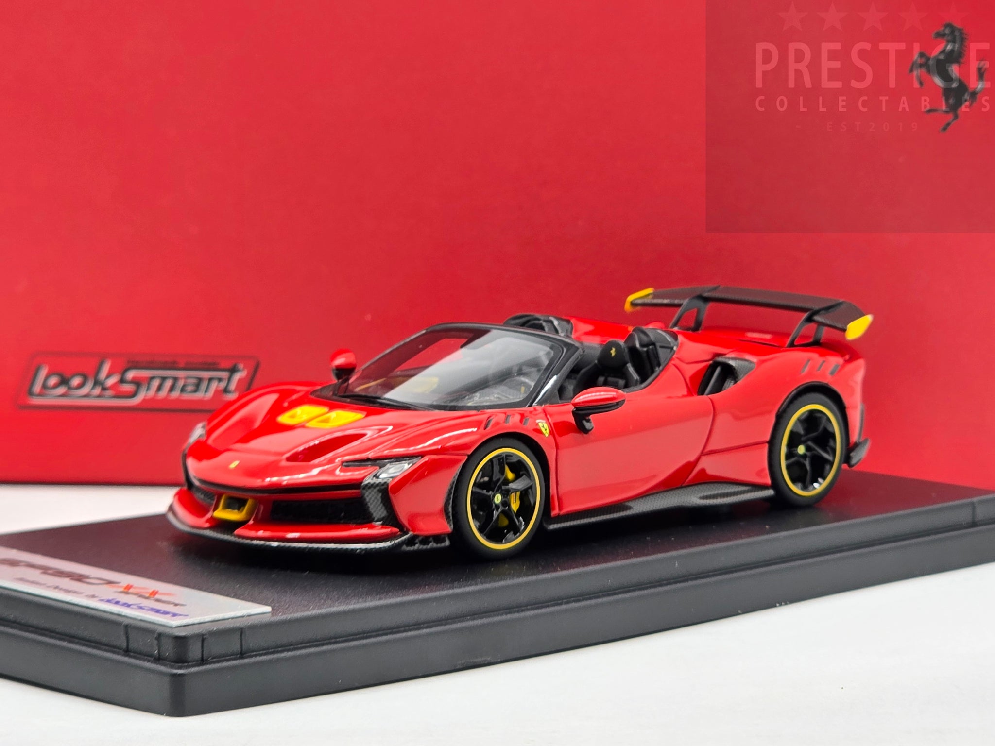 LookSmart 2024 Ferrari SF90 XX Spider Rosso Scuderia LS552D 1:43