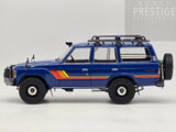 Kyosho Toyota Landcruiser 60 Series w ARB Parts Blue w Stripes 1:18 - New