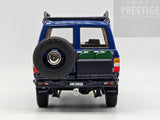 Kyosho Toyota Landcruiser 60 Series w ARB Parts Blue w Stripes 1:18 - New