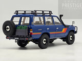 Kyosho Toyota Landcruiser 60 Series w ARB Parts Blue w Stripes 1:18 - New