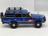 Kyosho Toyota Landcruiser 60 Series w ARB Parts Blue w Stripes 1:18 - New