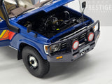 Kyosho Toyota Landcruiser 60 Series w ARB Parts Blue w Stripes 1:18 - New