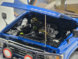Kyosho Toyota Landcruiser 60 Series w ARB Parts Blue w Stripes 1:18 - New