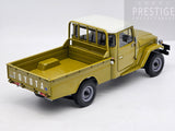 Kyosho Toyota Landcruiser HJ47 Diesel (40 Series) Pickup Olive Green 1:18 - New