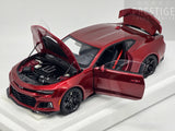AUTOart 2017 Chevrolet Camaro ZL1 Coupe Garnet Red Tintcoat 71208 1:18 Scale - New