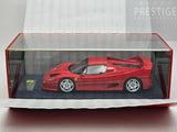 Looksmart 1995 Ferrari F50 Hardtop Rosso Corsa Red w Showcase 1:18 - As New