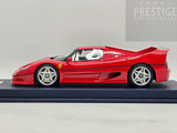 Looksmart 1995 Ferrari F50 Hardtop Rosso Corsa Red w Showcase 1:18 - As New