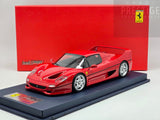 Looksmart 1995 Ferrari F50 Hardtop Rosso Corsa Red w Showcase 1:18 - As New