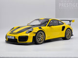 GT Spirit 2018 Porsche 911 GT2 RS Weissach Package (991.2) Racing Yellow 1:12 LARGE - New