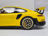 GT Spirit 2018 Porsche 911 GT2 RS Weissach Package (991.2) Racing Yellow 1:12 LARGE - New