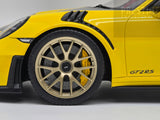 GT Spirit 2018 Porsche 911 GT2 RS Weissach Package (991.2) Racing Yellow 1:12 LARGE - New