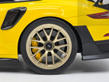 GT Spirit 2018 Porsche 911 GT2 RS Weissach Package (991.2) Racing Yellow 1:12 LARGE - New