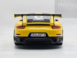 GT Spirit 2018 Porsche 911 GT2 RS Weissach Package (991.2) Racing Yellow 1:12 LARGE - New