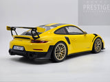 GT Spirit 2018 Porsche 911 GT2 RS Weissach Package (991.2) Racing Yellow 1:12 LARGE - New