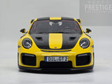 GT Spirit 2018 Porsche 911 GT2 RS Weissach Package (991.2) Racing Yellow 1:12 LARGE - New