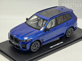 GT Spirit 2023 BMW X5 M Competition F95 Marina Bay Blue Metallic GT967 1:18 - New