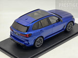 GT Spirit 2023 BMW X5 M Competition F95 Marina Bay Blue Metallic GT967 1:18 - New