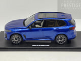 GT Spirit 2023 BMW X5 M Competition F95 Marina Bay Blue Metallic GT967 1:18 - New